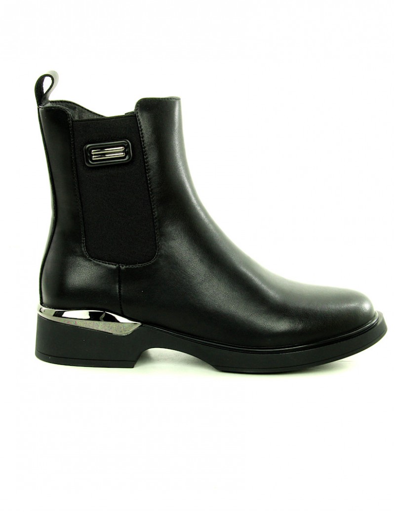 Skórzane botki damskie...